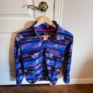 Patagonia Aztec Tribal Synchilla T-Snap Pullover